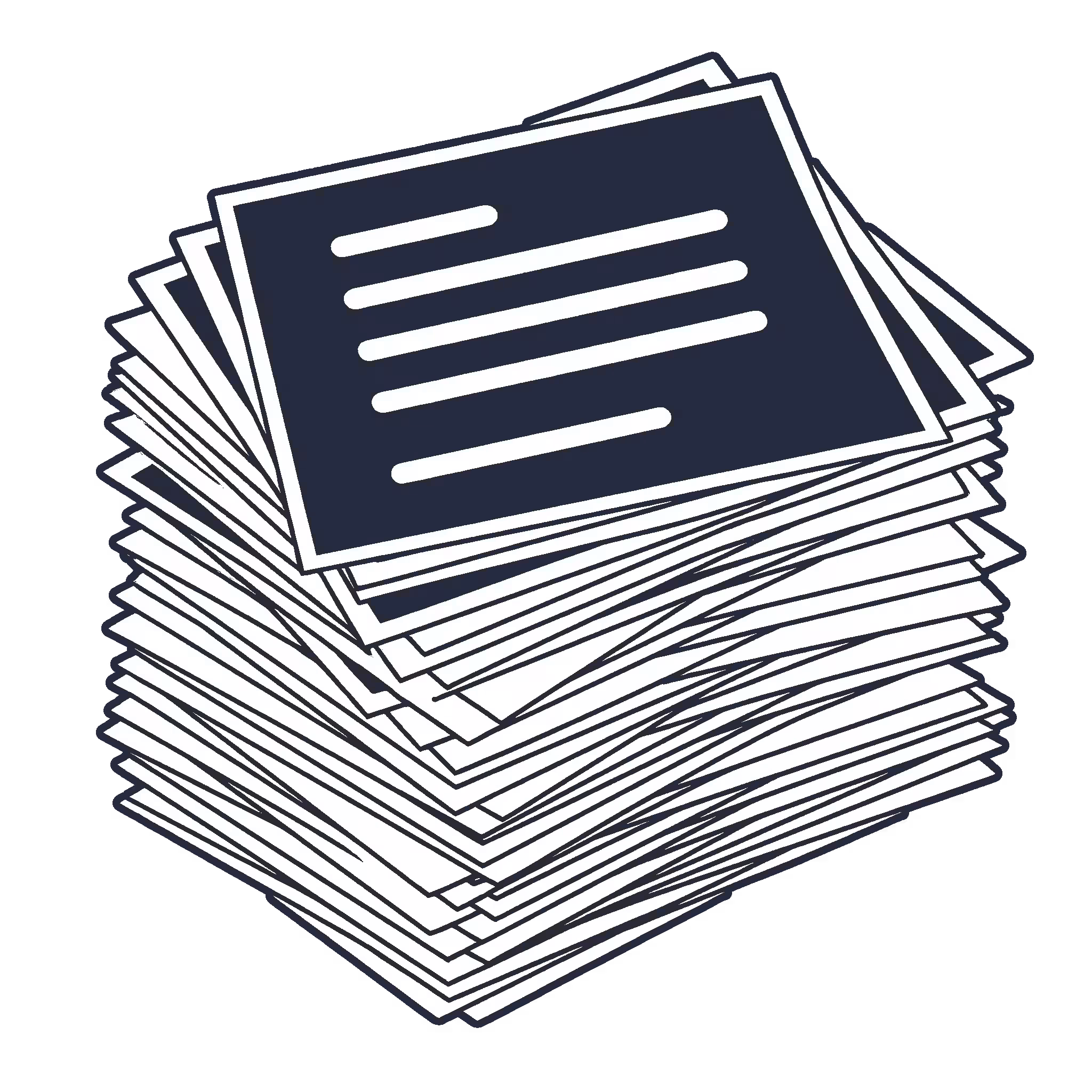 Kat die papierwerk doet